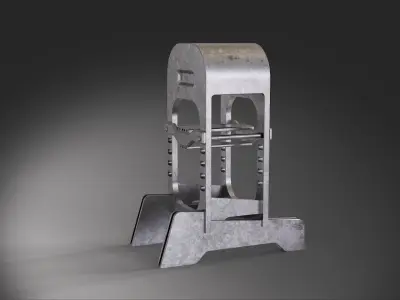 Structure mechanical 3D model