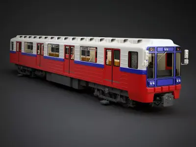 Metro Rolling Stock 3D model