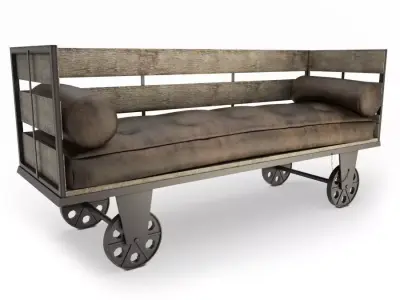 Inma Pallets Sofa Segarra 3D model