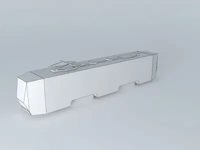 Streetcar tram Free 3D model