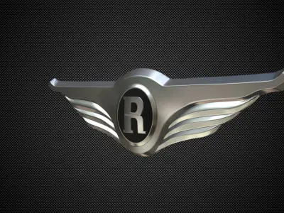 riich logo 3D model