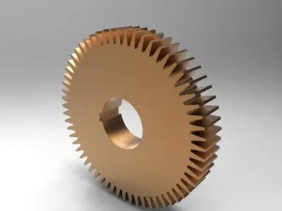 gear toothed Free 3D model