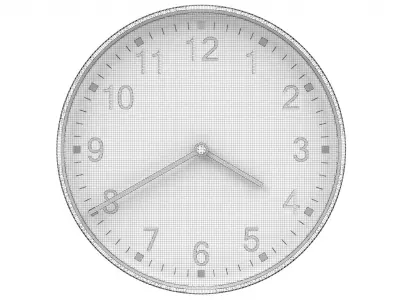 Clock 3D model purchase
