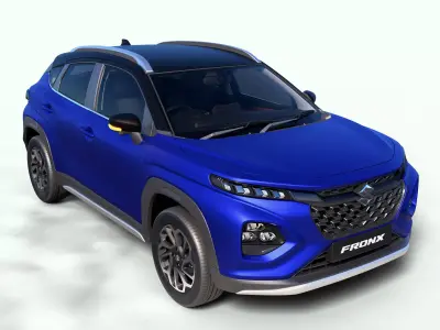 Highpoly car fronx 3D model