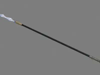 Chinese spear 3D model