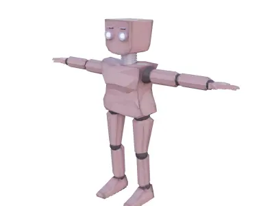 3d Model Mlizmo Cute Robot Low-poly 3D model