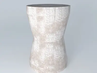 Side solid block 3D model