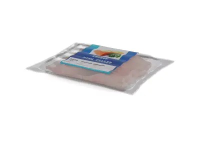 Frozen fish meals Frozen Fish Fillet 3D model