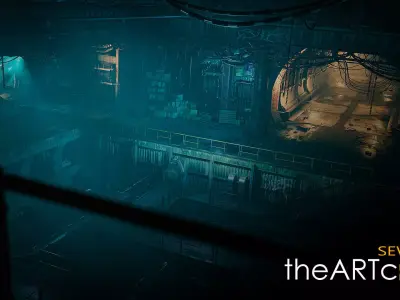 Sewers Environment Kit UE5 Low-poly 3D model