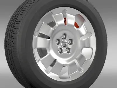 Fiat Doblo Work wheel 2015 3D model