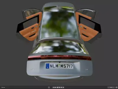 Lixiang  2024 Low-poly 3D model