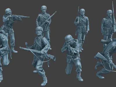 German soldiers ww2 G1 Pack1