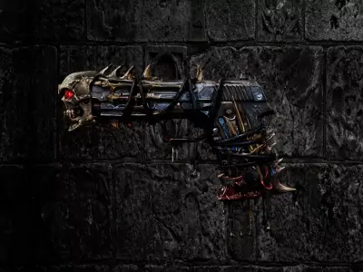 M1911 Pistol Low-poly 3D model purchase