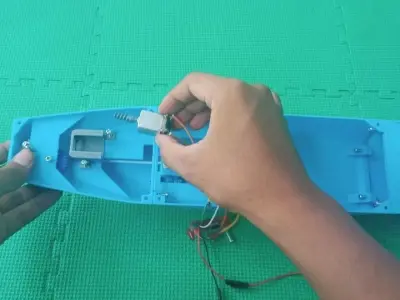 cargo ship miniature for RC 3D print model