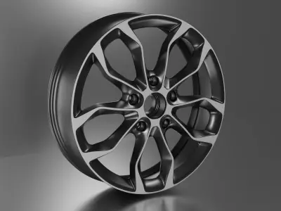 rueda generica Free 3D model