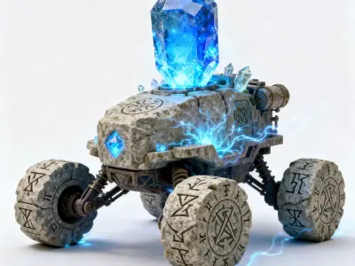 Fantasy Realms And Mythical War Machines Collection 3D Model Pack