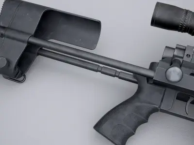 CHEYTAC M200 Low-poly 3D model purchase