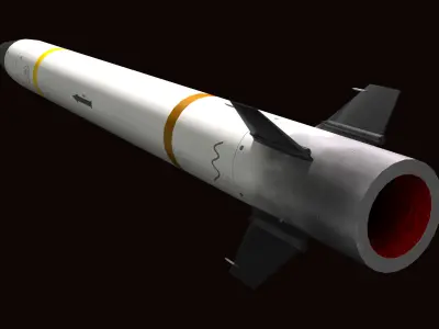 Crotale NG VT-1 Low-poly 3D model