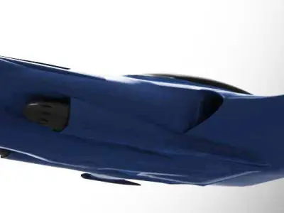 Aquaflyer spaceship 3D print model