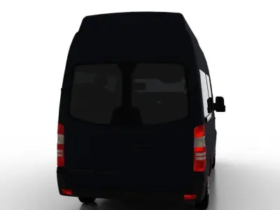 Mercedes Benz Sprinter L2H3 2015 Passenger EU 3D model