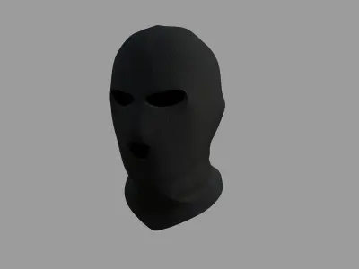 Balaclava ski mask 3D model