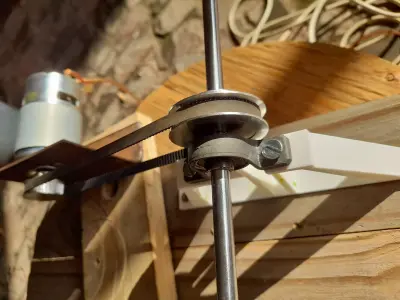 KP08 raised bearing mount 3D print model