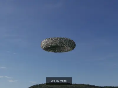 Ufo 3D models 3D Model Pack