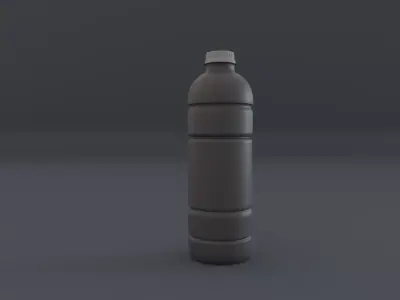 Plastic Bottle A 3D model