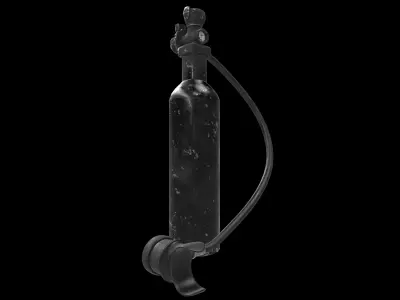 diving tank 3D model