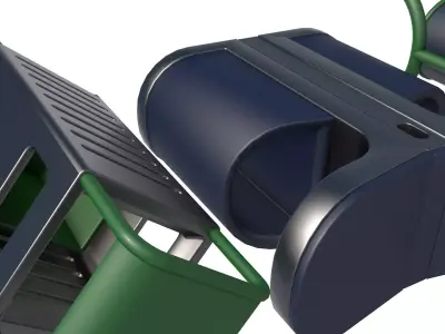 Trash can 3D model order