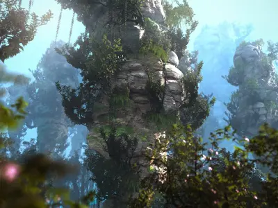 Pandora Planet 2  purchase 3D model