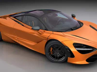 Mclaren 720S 2019 3D model