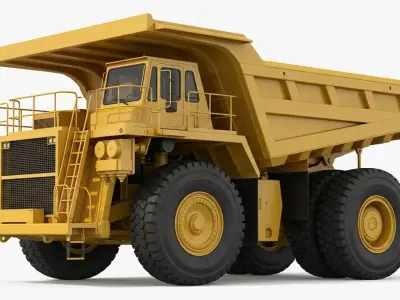 Mining Haul Truck 3D model