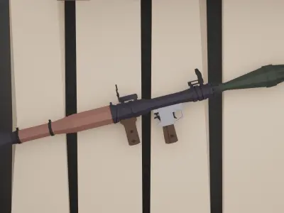 Grenades Pack Low-poly 3D model