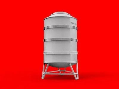 rooftop Water Tank 3D print model
