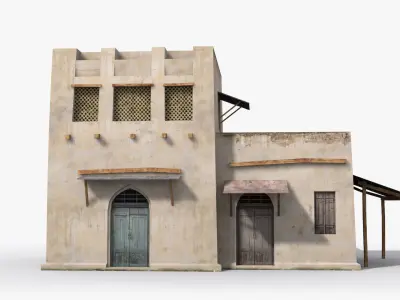 Arab xx1 Low-poly 3D model
