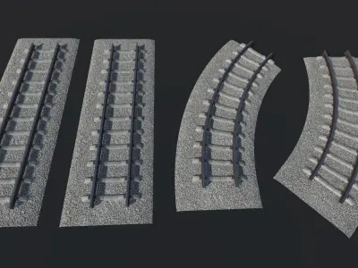 models Railway 3D model