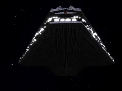 STAR WARS - ACCLAMATOR 2 CLASS ASSAULT SHIP 3D model