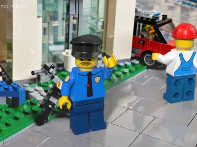 LEGO Minifigures Rigged for Maya Collection 2 3D model