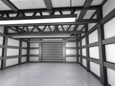 Warehouse 3D model order