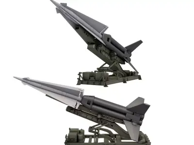 MIM-14 Nike Hercules 3D model