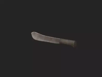 Knife 3D Model 003 Low-poly 3D model