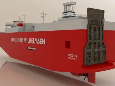 MV Tricolor 3D model