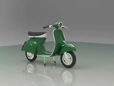 Vespa Free 3D model purchase