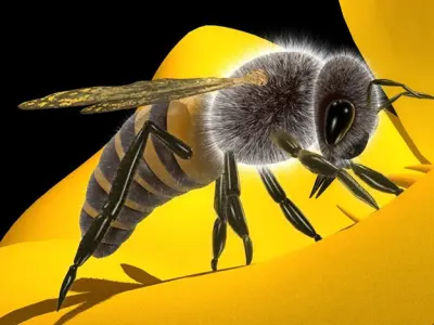 Honey Bee 3D model get
