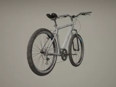 Bike 01 Low-poly 3D model purchase