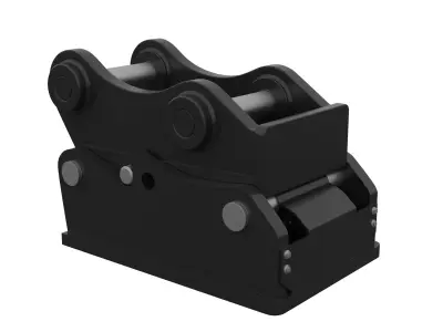 Quick coupler 3D model