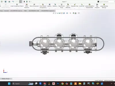engine 3D model