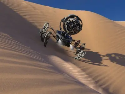 Spider robot 3D model purchase