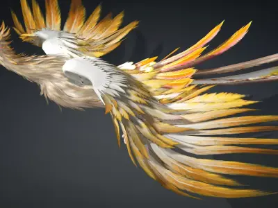 Phoenix B3 Free low-poly 3D model